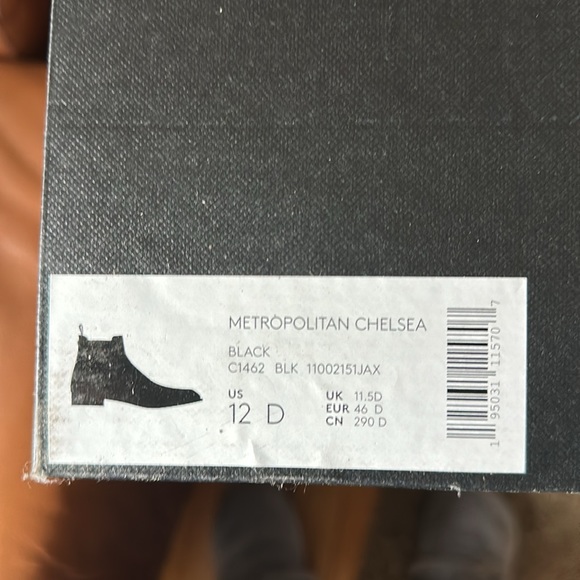 Coach Metropolitan Chelsea Boot. mens size 12 - Picture 6 of 6